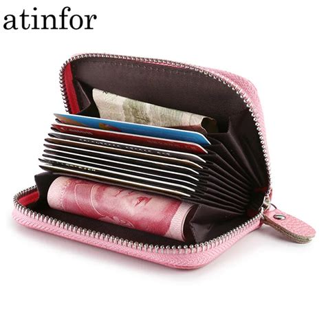 women designer minimalist zipper wallet.